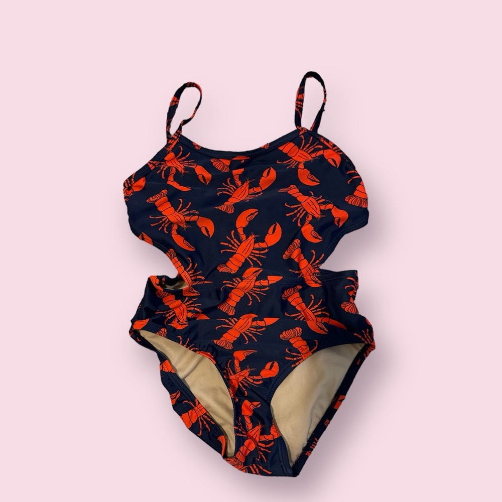 A kids old navy lobster bathing suit